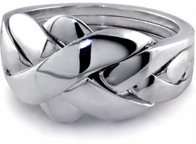 Platinum Puzzle Rings – Puzzle Ring Store