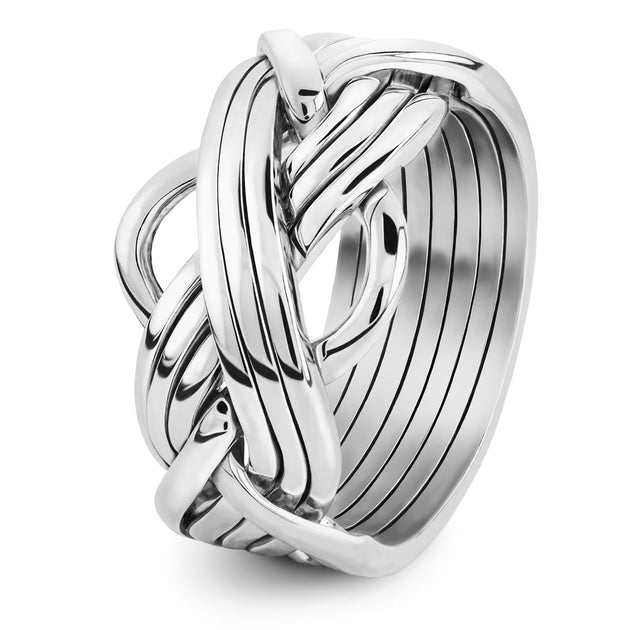 8 Band Puzzle Rings Puzzle Ring Store