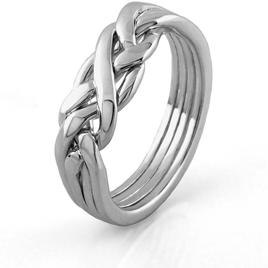 Puzzle Rings MS-4WB – Puzzle Ring Store